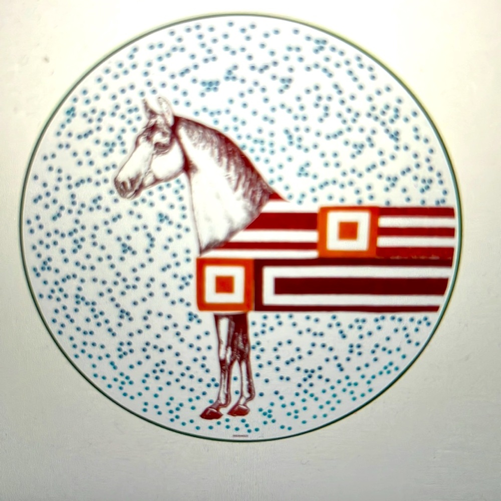Hermes Hippomobile Dessert Plates